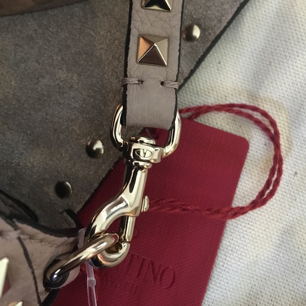 Valentino Garavani Mini Rockstud Leather Crossbody - Picture 5 of 7